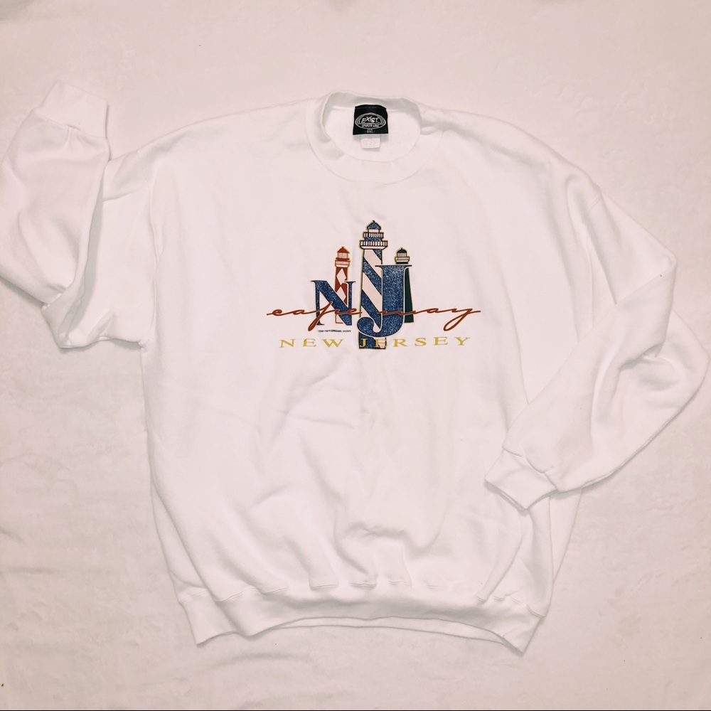 Vintage Cape May New Jersey crewneck sweatshirt